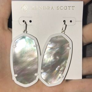 Danielle Matte Statement Earrings